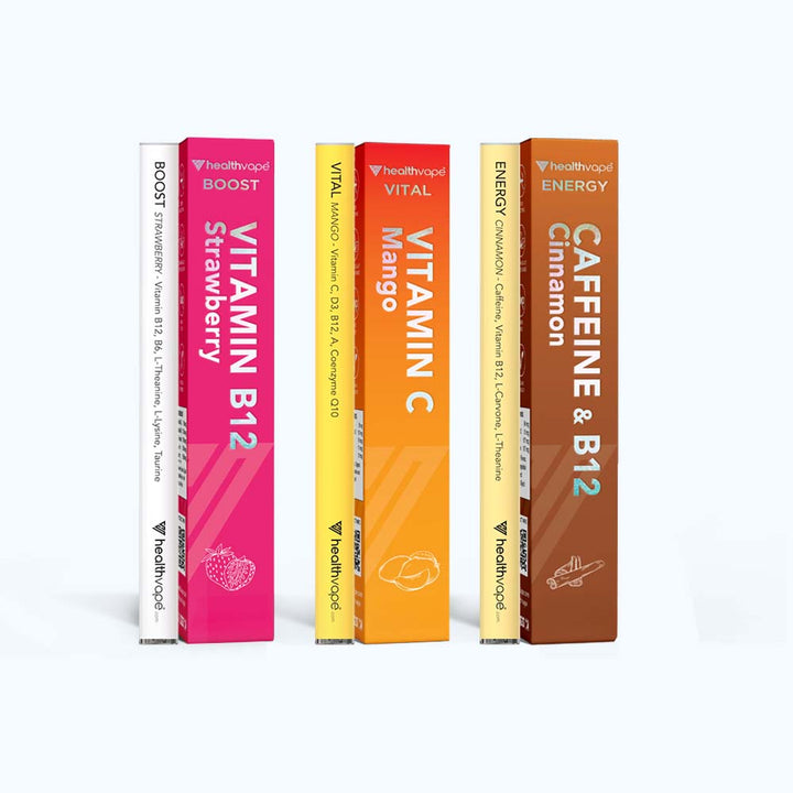 Energy 3-Pack - Strawberry / Mango / Cinnamon