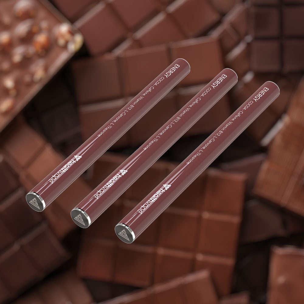 Cocoa Flavored Caffeine Pens Cocoa Flavored Caffeine Pens