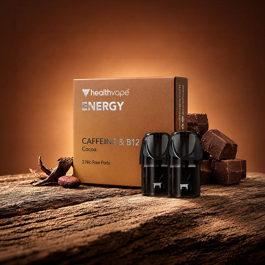 Caffeine Vape – Energy Pens & Pods, Nicotine-Free | HealthVape