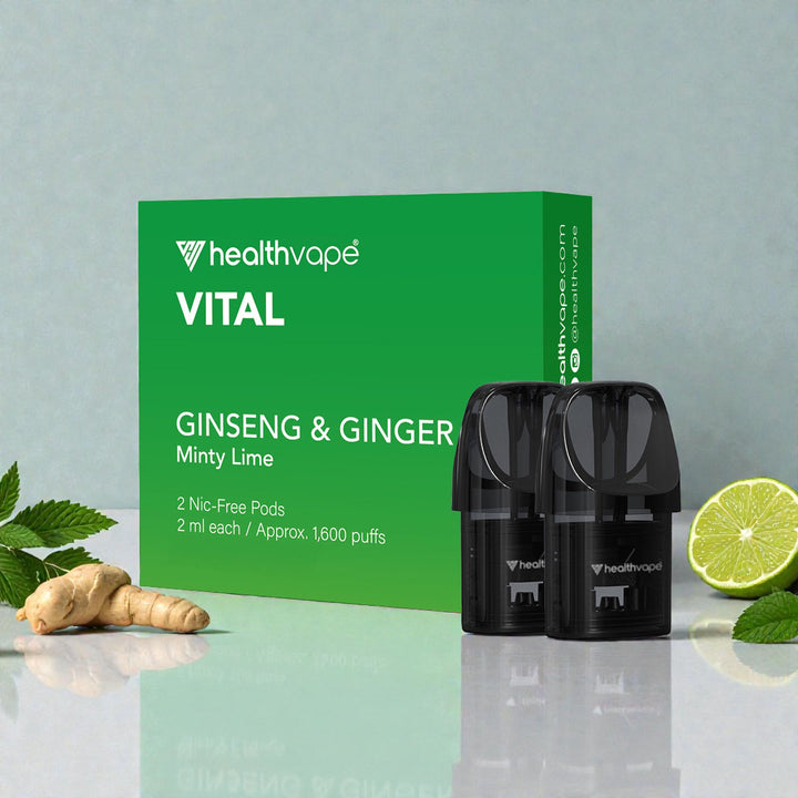 HV0 VITAL Ginseng + Ginger / Minty Lime