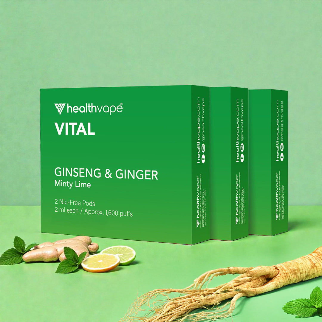 HV0 VITAL Ginseng + Ginger / Minty Lime