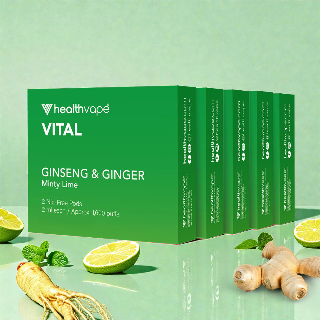 HV0 VITAL Ginseng + Ginger / Minty Lime