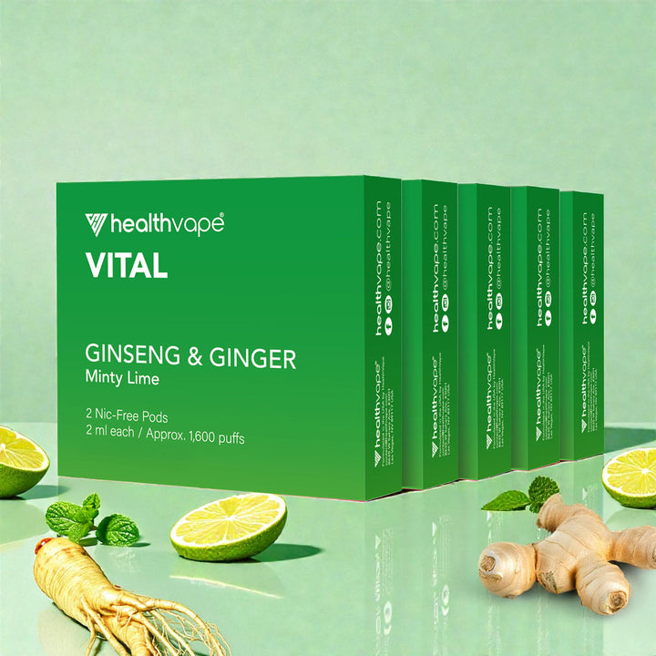 HV0 VITAL Ginseng + Ginger / Minty Lime