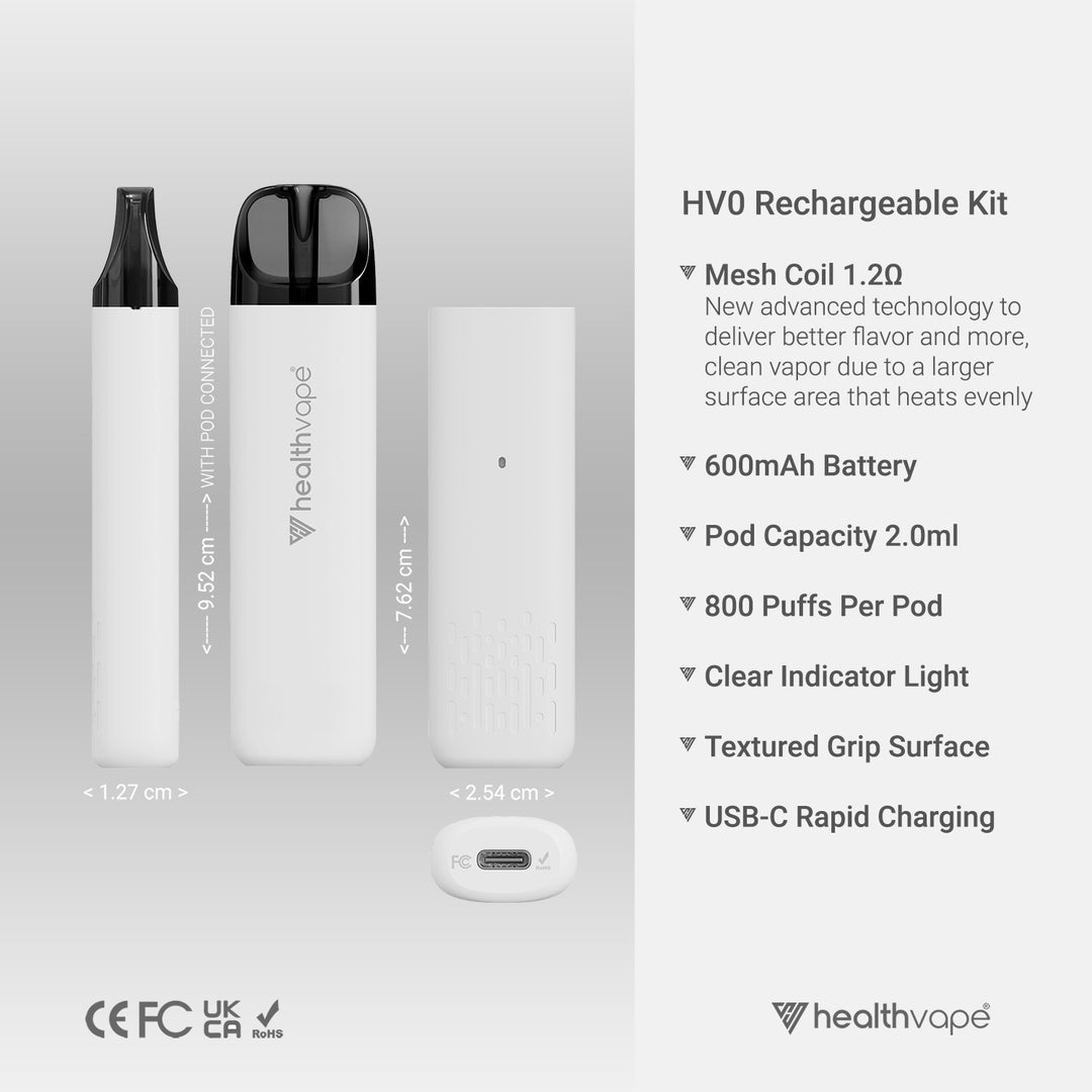HV0 Rechargeable Kit HealthVape HV0 Rechargeable Kit HealthVape