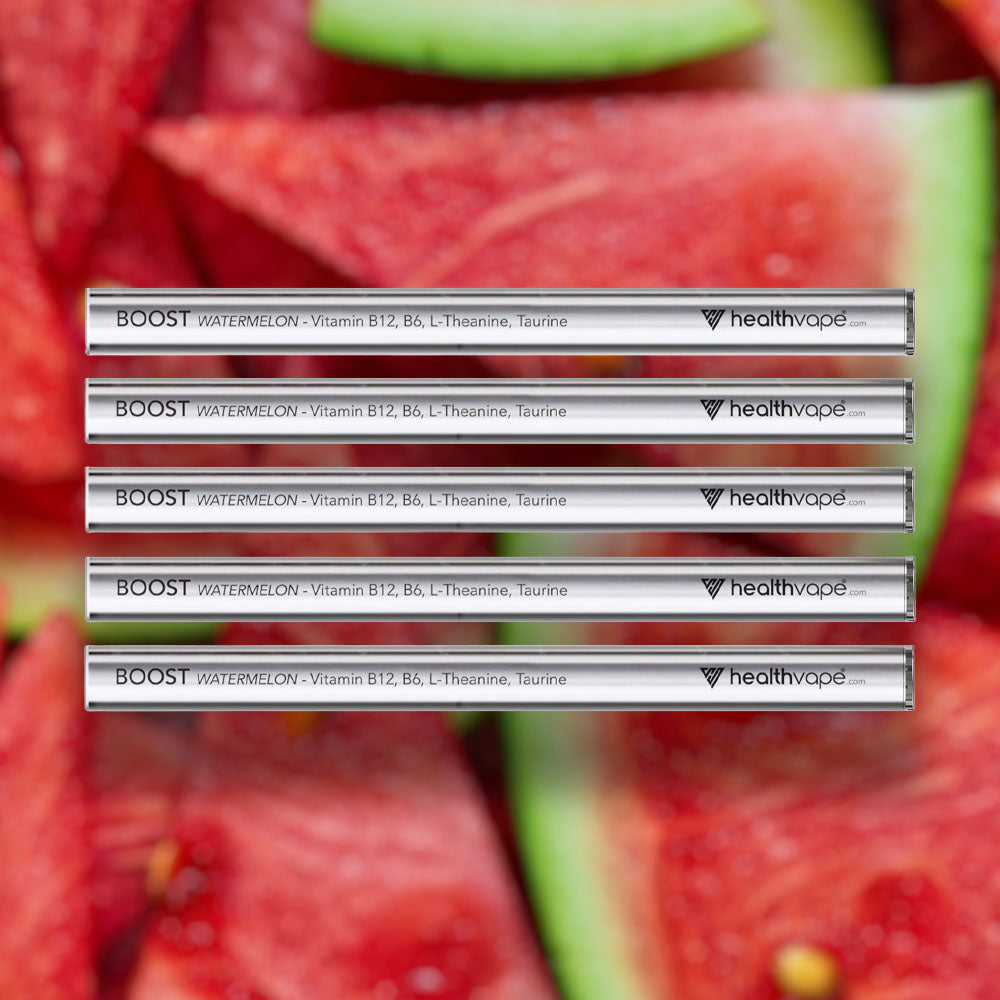 Watermelon Vape Pen | B12 Vape Pen - BOOST - HealthVape Watermelon Vape Pen | B12 Vape Pen - BOOST - HealthVape