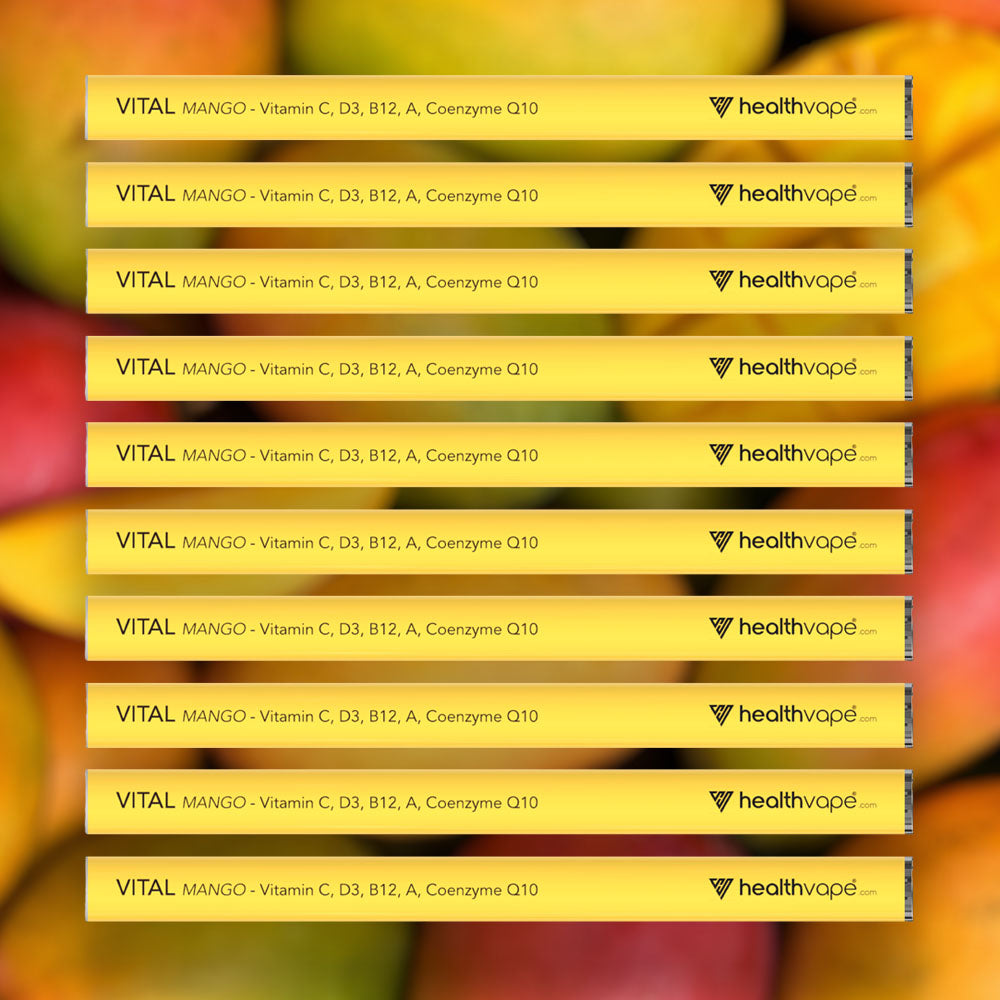 Vitamin C Vape Pens, Mango Vape - VITAL - HealthVape Vitamin C Vape Pens, Mango Vape - VITAL - HealthVape