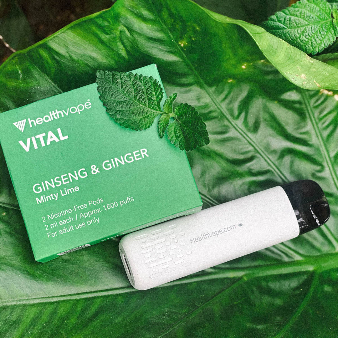 Minty Lime Flavored Ginseng Pods